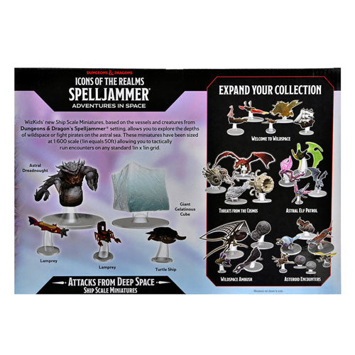 D&D Icons of the Realms Attacks from Deep Space Figure Set