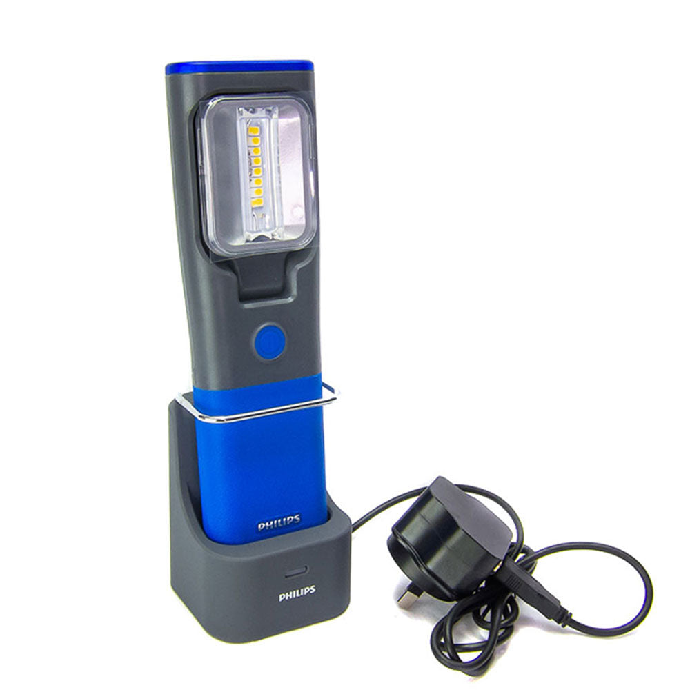 Philips LED Rechargeable Work Light with UV Leak Detector