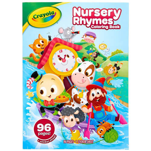 Crayola Nursery Rhymes Colouring Book