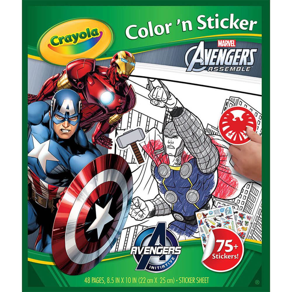 Crayola Colour and Sticker Book