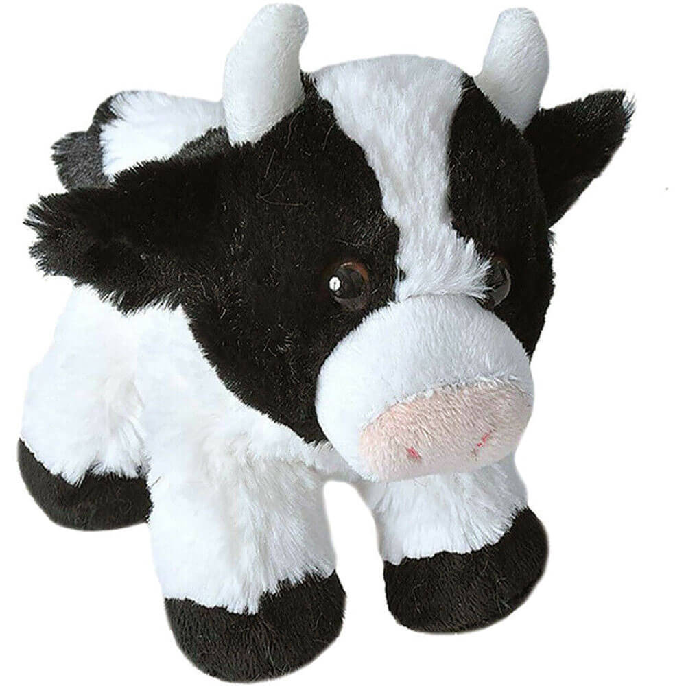 Wild Republic Farm Cow Stuffed Animal 5"