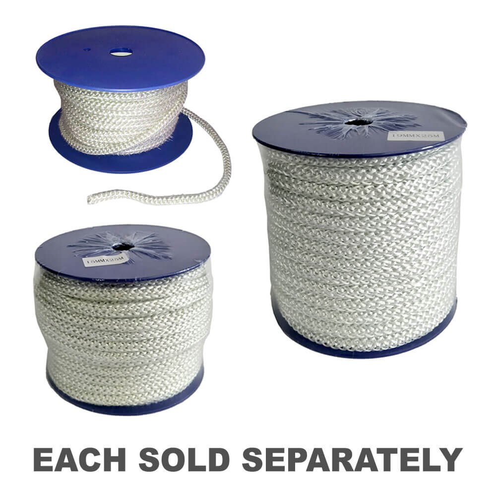 FireUp 25m Fibreglass Rope On Spool