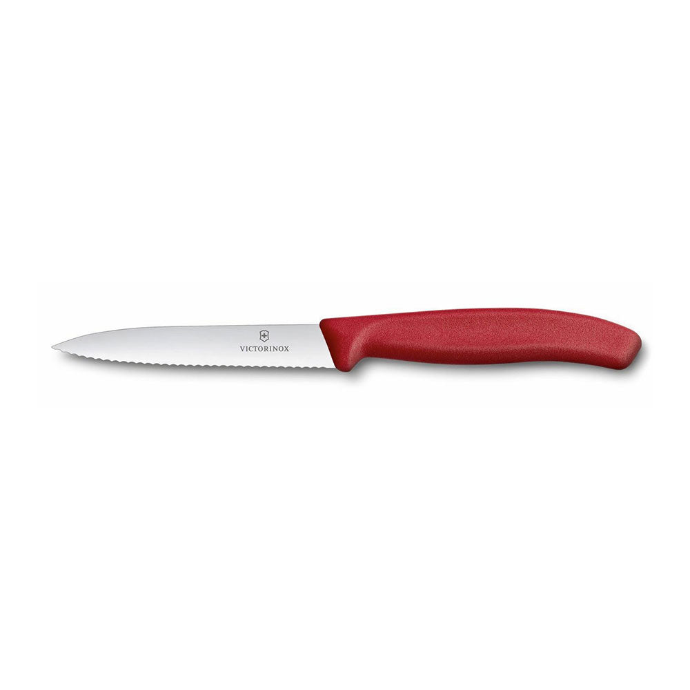 Victorinox Pointed Tip Serrated Paring Knife 10cm