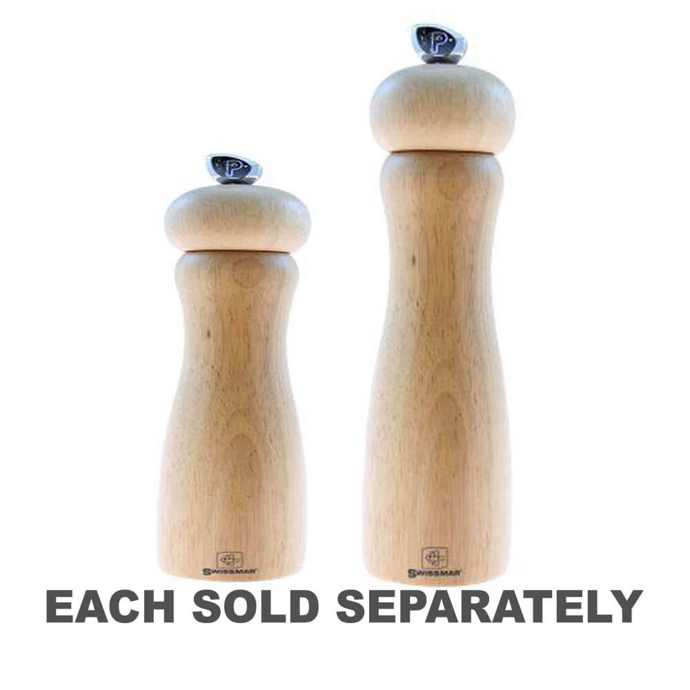 Swissmar Belle Natural Wood Pepper Mill