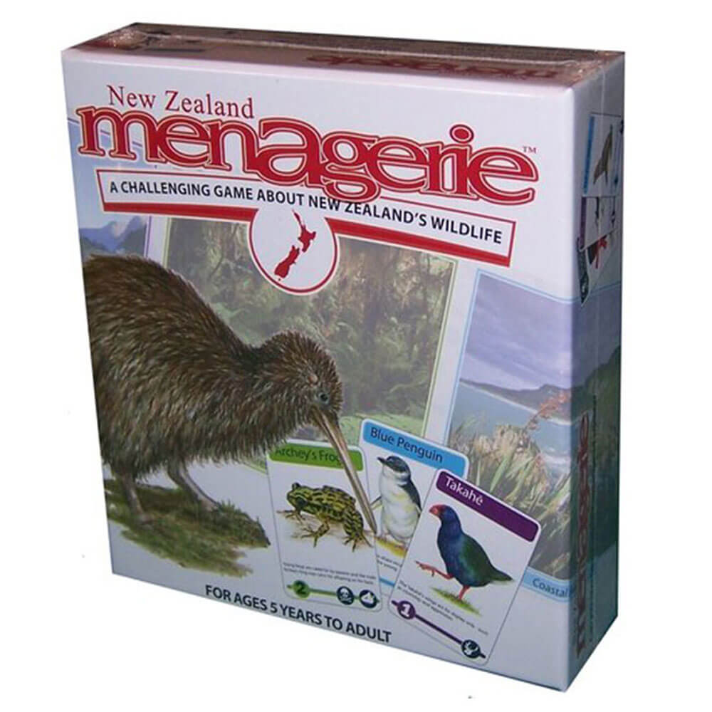 Wild Connections New Zealand Menagerie Game