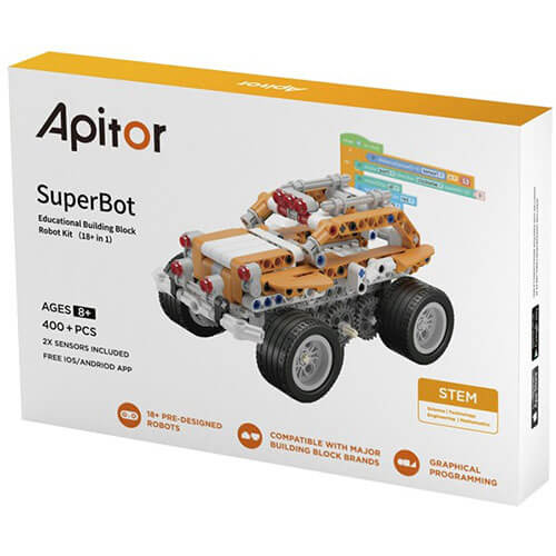 Apitor SuperBot Robot with STEM Programmable DIY Kit