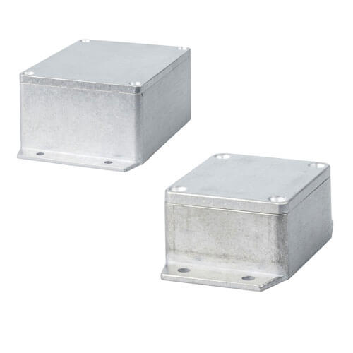 Sealed Aluminum Diecast Box with Flange