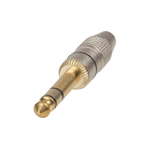 Pro Stereo Plug 6.5mm (Gold)
