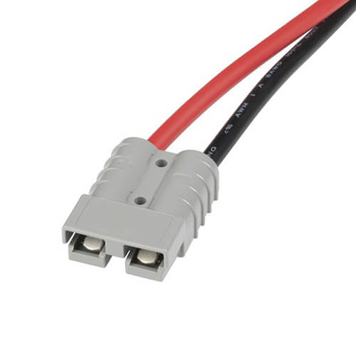 High Current Connector Extension Cable 50A 1M (Red & Black)