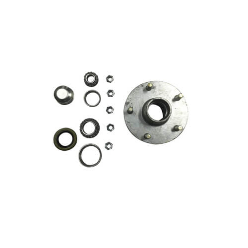 Hub with Bearings Cover Seal & Nuts