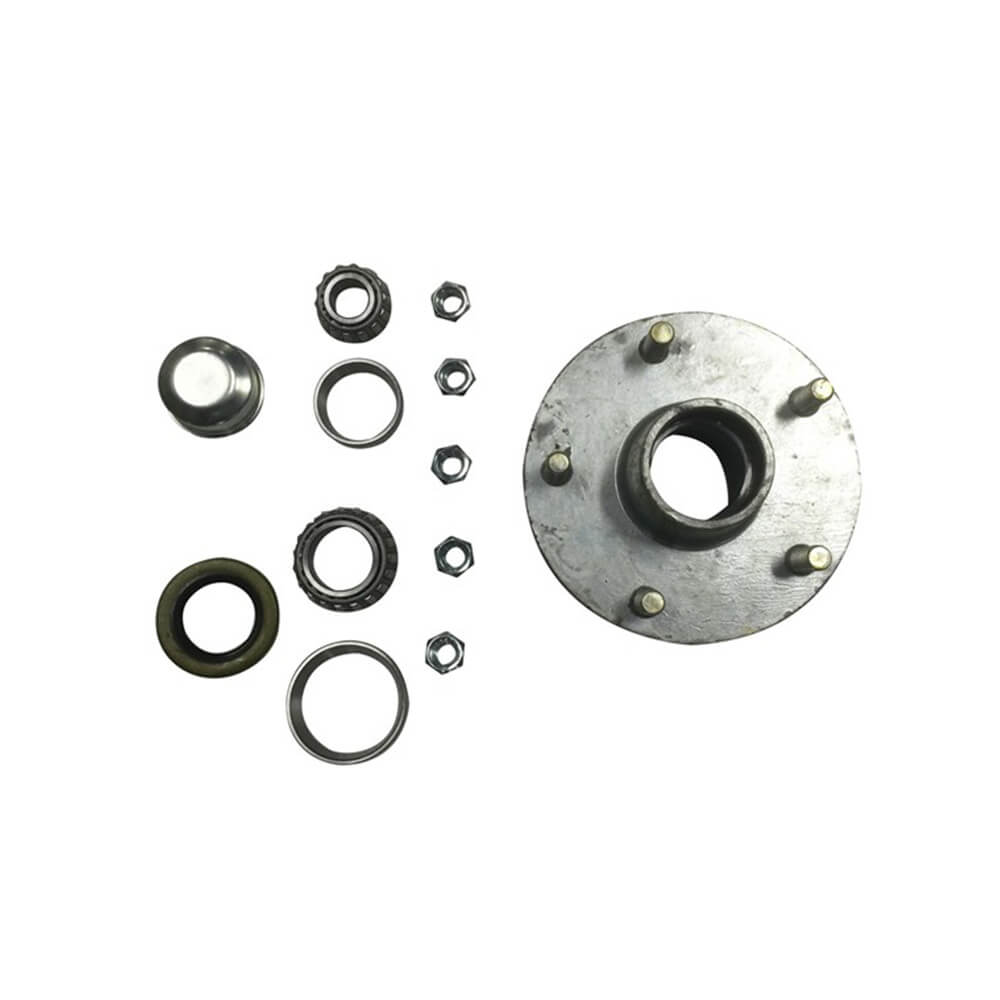 Hub with Bearings Cover Seal & Nuts