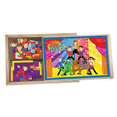 The Wiggles 4 In 1 Wooden Jigsaw Puzzles