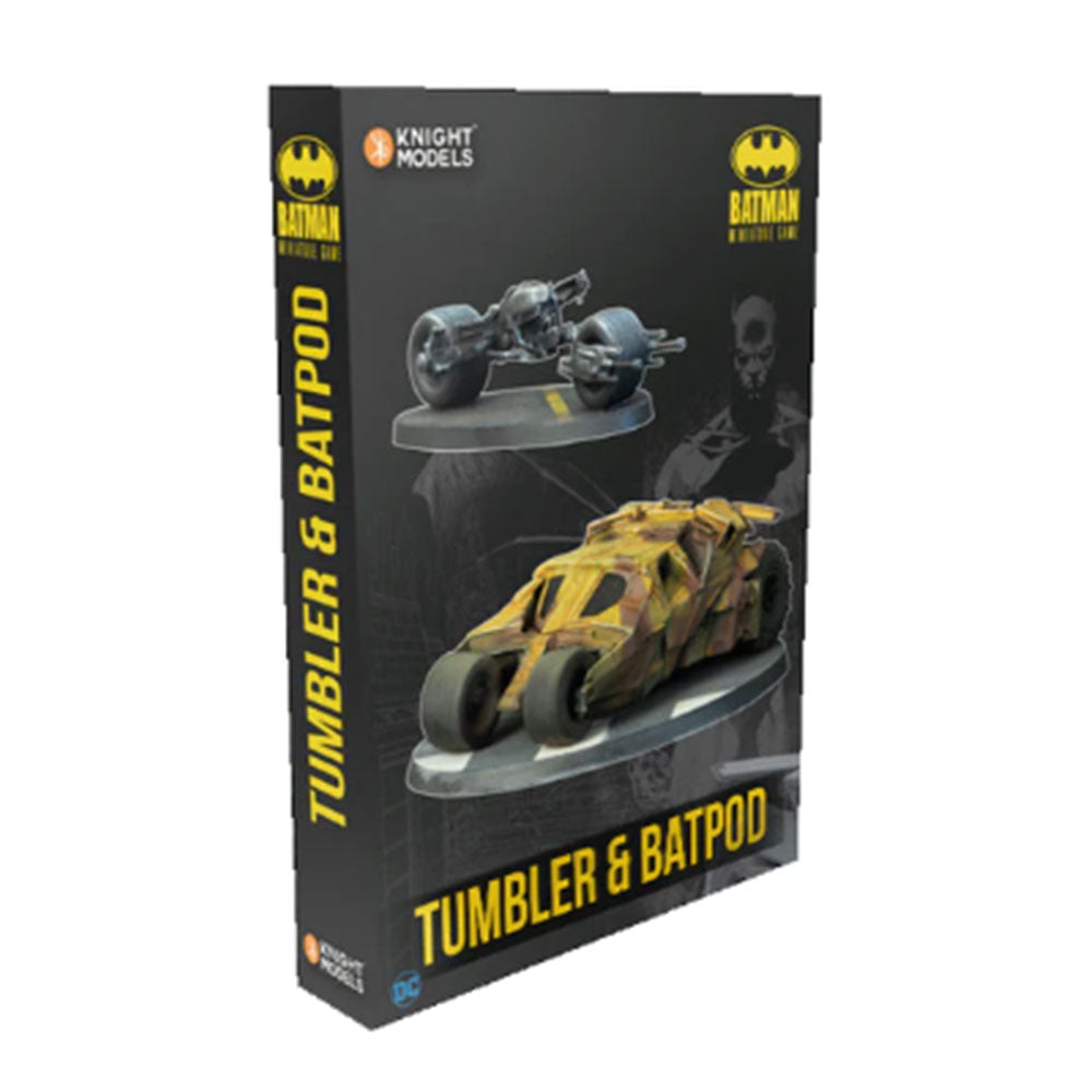 Batman Miniature Game Tumbler & Batpod