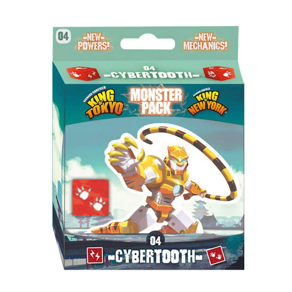 King of Tokyo Cybertooth Monster Pack Strategy Game