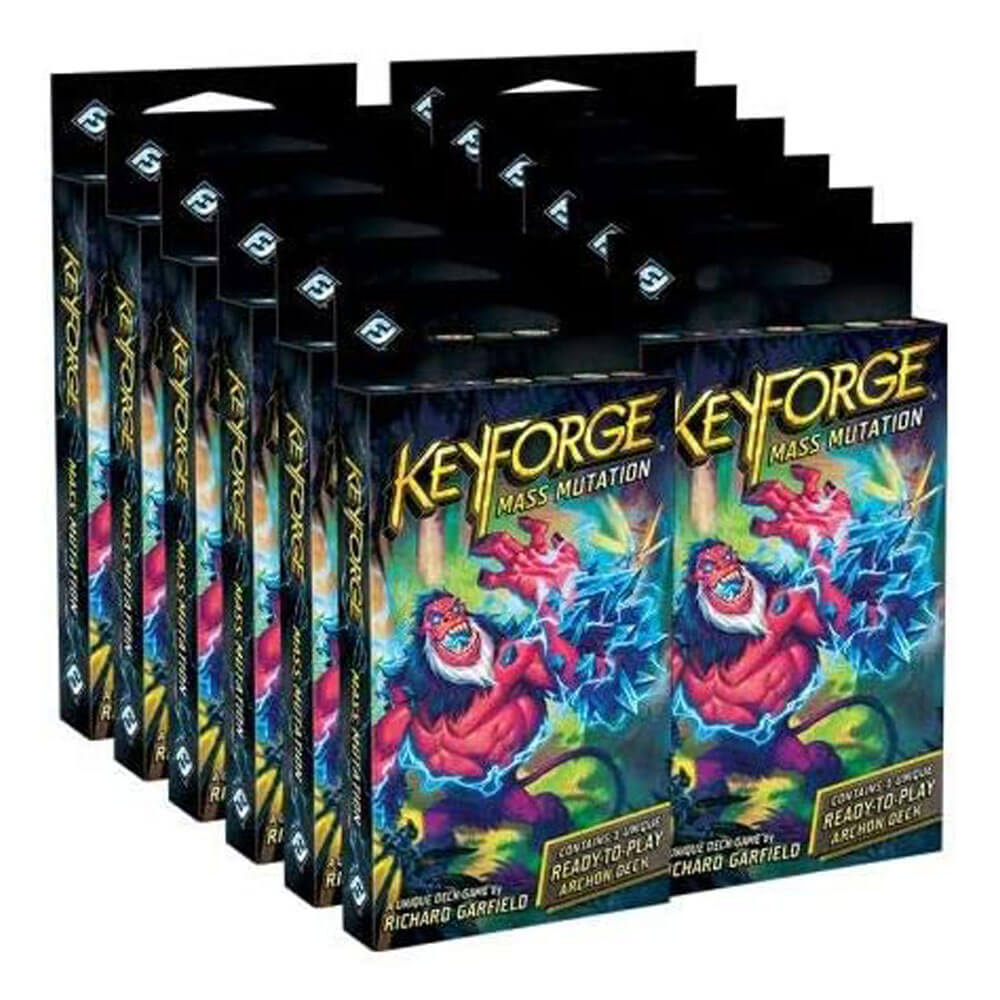 KeyForge: Mass Mutation Archon Display Deck (12 decks)