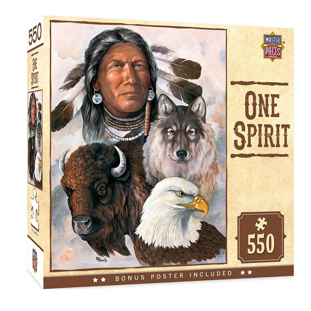 MP Tribal Spirit Puzzle (550 pcs)