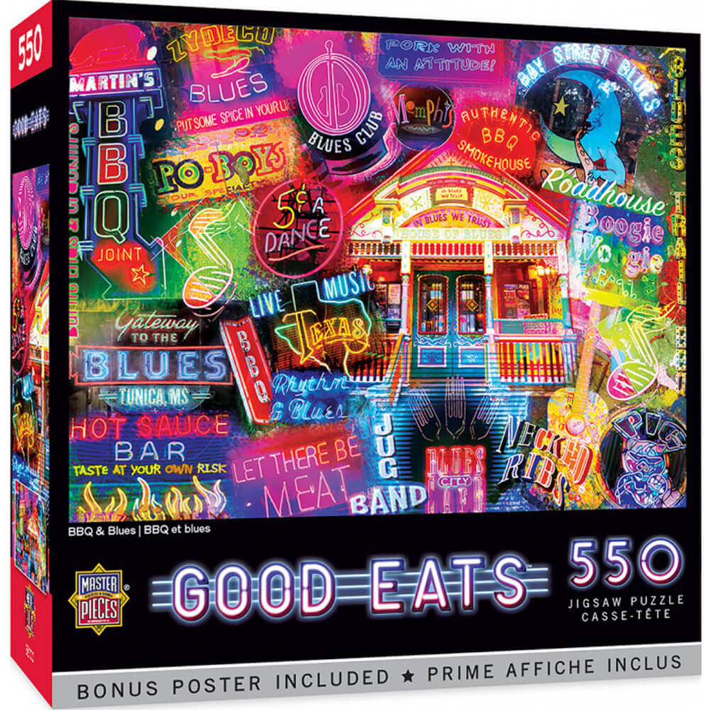 MasterPieces Good Eats 550pc Puzzle